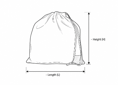 Ilustrasi cara pengukuran packaging